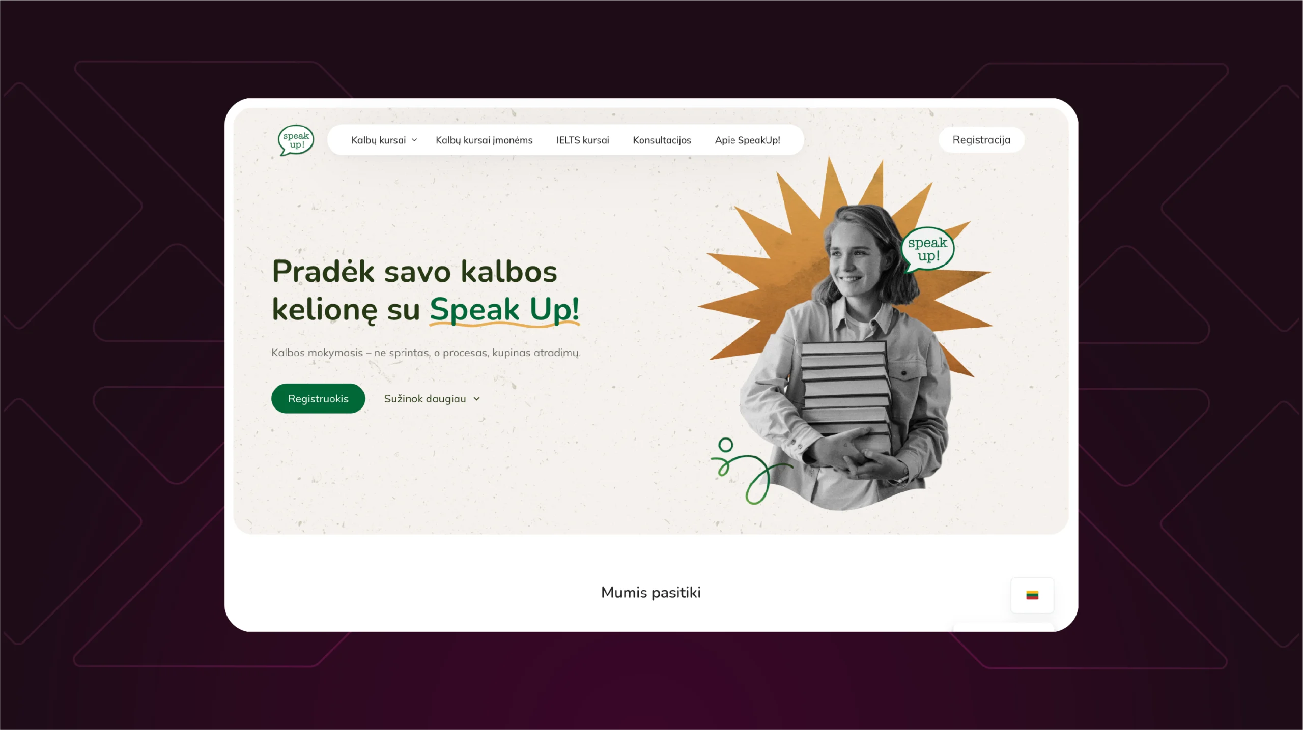 Speak Up! website